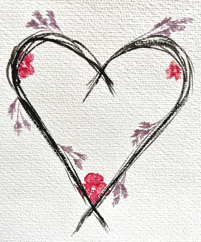 Naturillustration in Aquarell