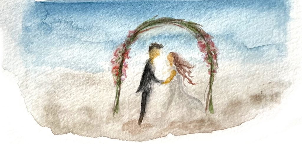 Naturillustration in Aquarell